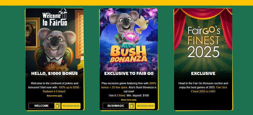 fairgo casino Gameplay
