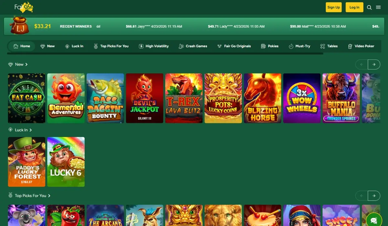 fairgo casino Gameplay